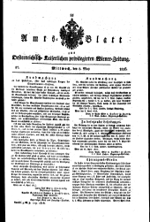 Wiener Zeitung 18160508 Seite: 13