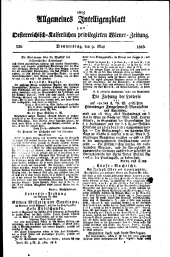 Wiener Zeitung 18160509 Seite: 5