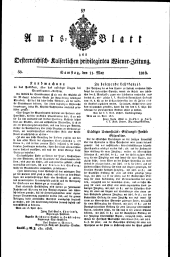 Wiener Zeitung 18160511 Seite: 13