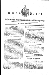 Wiener Zeitung 18160529 Seite: 13