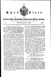 Wiener Zeitung 18160605 Seite: 13