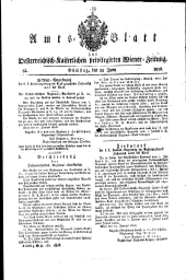 Wiener Zeitung 18160629 Seite: 11