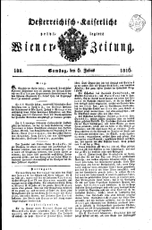 Wiener Zeitung 18160706 Seite: 1