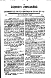 Wiener Zeitung 18160807 Seite: 5