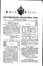 Wiener Zeitung 18160810 Seite: 11