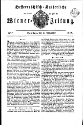 Wiener Zeitung 18161102 Seite: 1