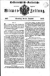 Wiener Zeitung 18161221 Seite: 1