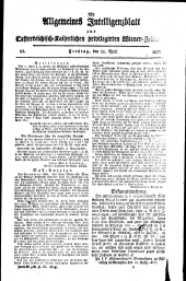 Wiener Zeitung 18170411 Seite: 5