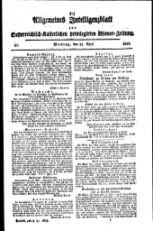 Wiener Zeitung 18170421 Seite: 5