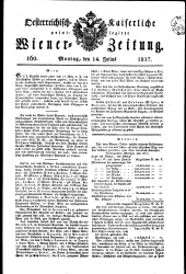 Wiener Zeitung 18170714 Seite: 1