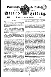 Wiener Zeitung 18171028 Seite: 1