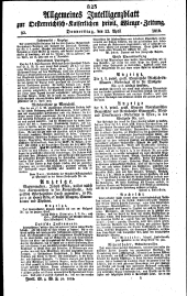 Wiener Zeitung 18180423 Seite: 5
