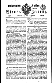 Wiener Zeitung 18180603 Seite: 1