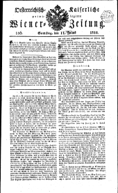 Wiener Zeitung 18180711 Seite: 1