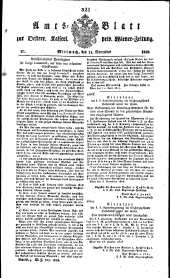 Wiener Zeitung 18181111 Seite: 13