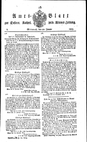 Wiener Zeitung 18190120 Seite: 13