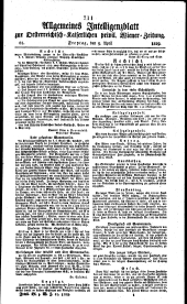 Wiener Zeitung 18190409 Seite: 5