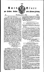 Wiener Zeitung 18190515 Seite: 13