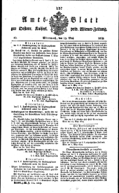 Wiener Zeitung 18190519 Seite: 13