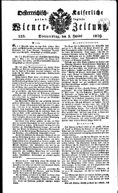 Wiener Zeitung 18190603 Seite: 1