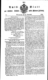 Wiener Zeitung 18190929 Seite: 13