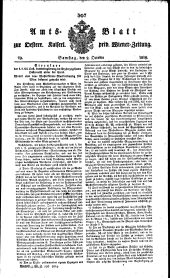 Wiener Zeitung 18191002 Seite: 13