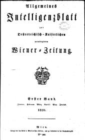 Wiener Zeitung 1820bl01 Seite: 3