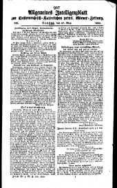 Wiener Zeitung 18200527 Seite: 9