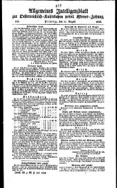 Wiener Zeitung 18200811 Seite: 5