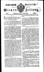 Wiener Zeitung 18201103 Seite: 1