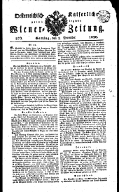 Wiener Zeitung 18201202 Seite: 1