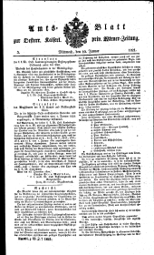 Wiener Zeitung 18210110 Seite: 5