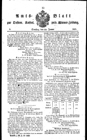 Wiener Zeitung 18210120 Seite: 5