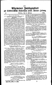 Wiener Zeitung 18210227 Seite: 5