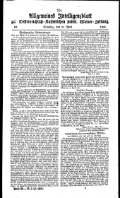 Wiener Zeitung 18210421 Seite: 11