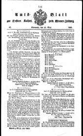 Wiener Zeitung 18210523 Seite: 5
