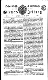 Wiener Zeitung 18210706 Seite: 1