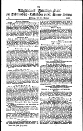 Wiener Zeitung 18220111 Seite: 5