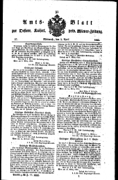 Wiener Zeitung 18220403 Seite: 5