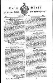 Wiener Zeitung 18220501 Seite: 5