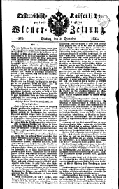 Wiener Zeitung 18221203 Seite: 1