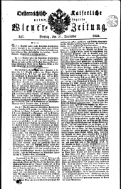 Wiener Zeitung 18221227 Seite: 1