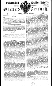 Wiener Zeitung 18230228 Seite: 1