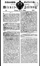 Wiener Zeitung 18230324 Seite: 1