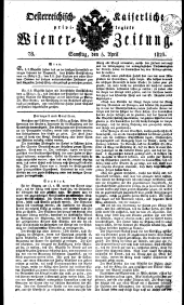 Wiener Zeitung 18230405 Seite: 1