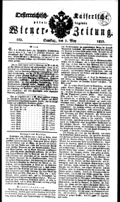 Wiener Zeitung 18230503 Seite: 1