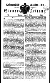 Wiener Zeitung 18230513 Seite: 1