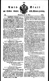 Wiener Zeitung 18230514 Seite: 13