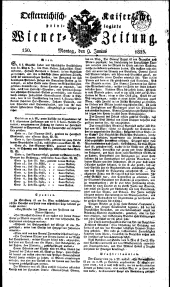 Wiener Zeitung 18230609 Seite: 1