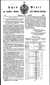 Wiener Zeitung 18230611 Seite: 13